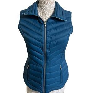 Teal Puffer Vest ✨ Kenneth Cole • Cozy Layer • Women’s M